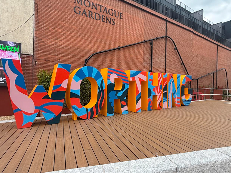 Southdown Delivers Worthings New Landmark Letters