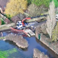 - Truck and Crane Hire UK The Truck & Crane team working in Chichester to re-open an access following floods in February 2026 - 01