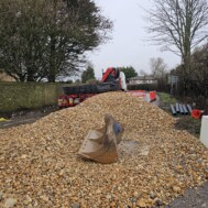 - Truck and Crane Hire UK The Truck & Crane team working in Chichester to re-open an access following floods in February 2026 - 06