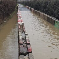 - Truck and Crane Hire UK The Truck & Crane team working in Chichester to re-open an access following floods in February 2026 - 08